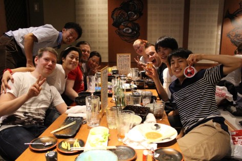 Iloiset tunnelmat treenien jälkeen